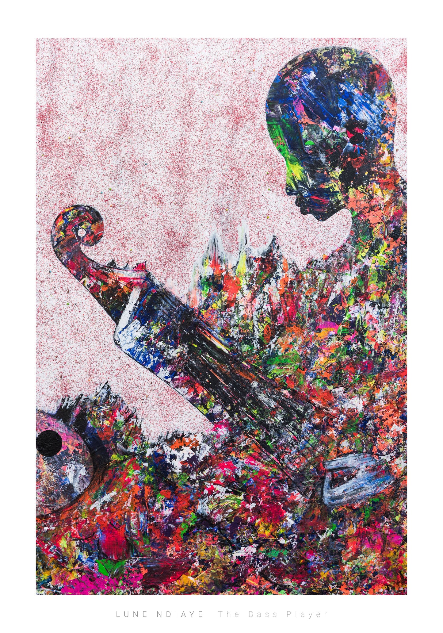 The Bass Player (Print)